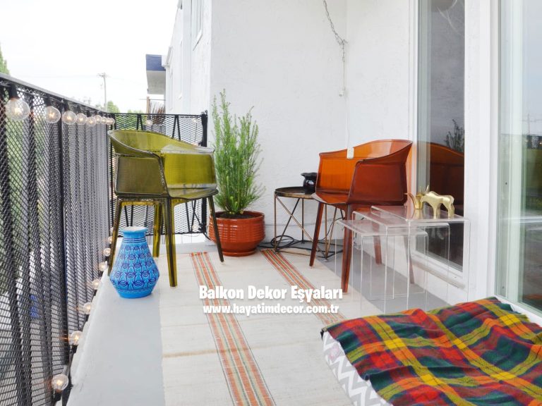 Balkon Dekor Eşyaları