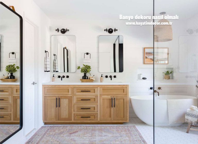 Banyo dekoru nasıl olmalı